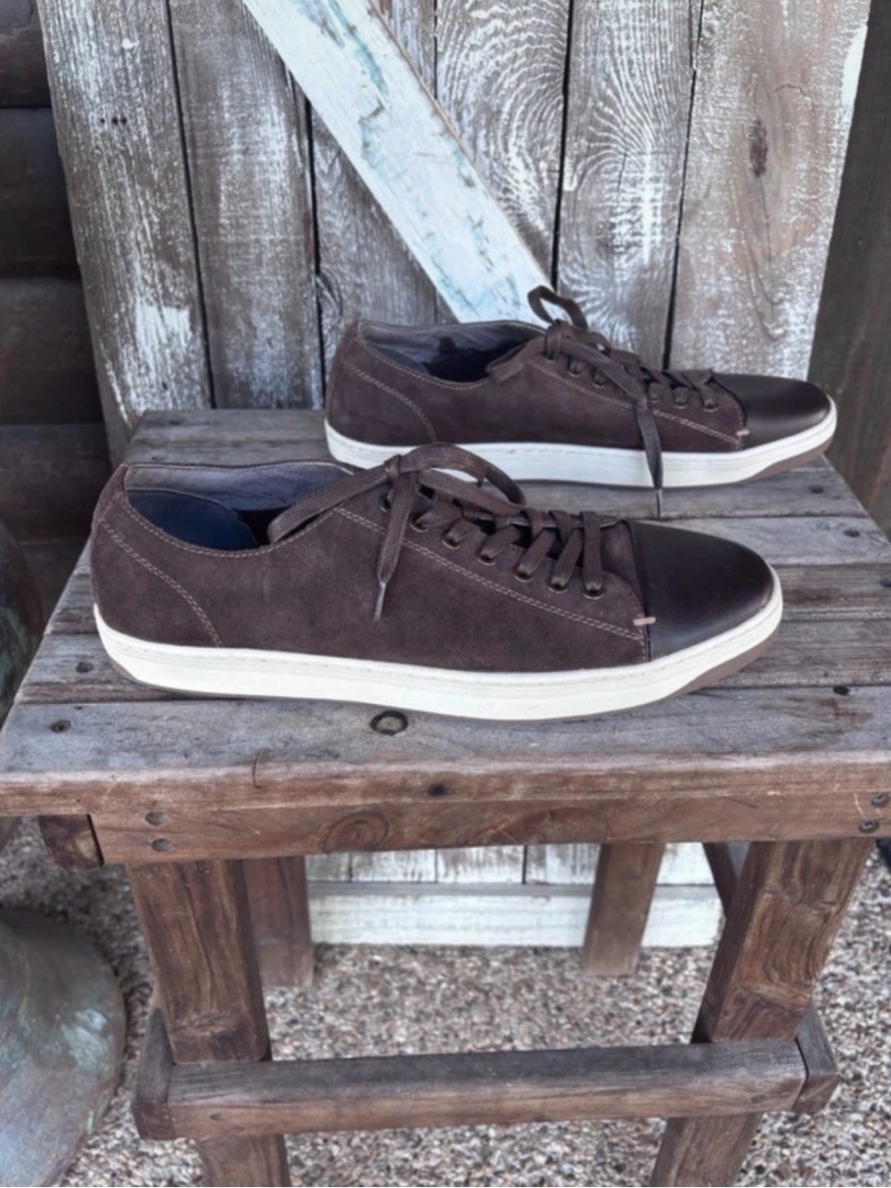 Lucky Brand Casual Brown Lace Shoes Men’s Size 12